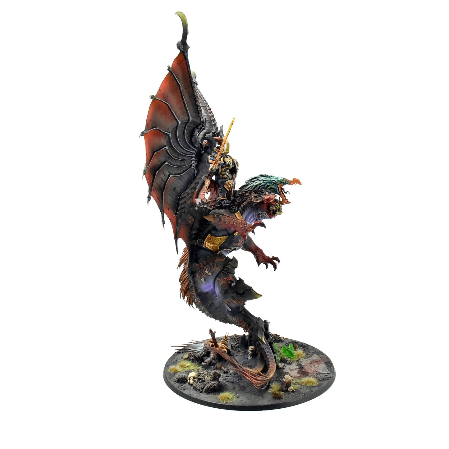 SLAVES TO DARKNESS Archaon, Exalted Grand Marshall #1 WELL PAINTED