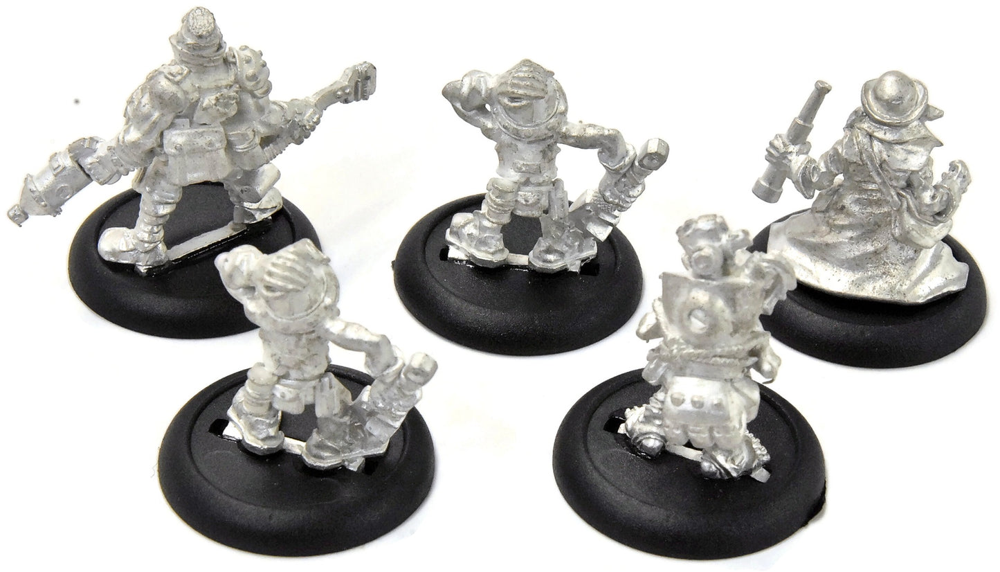 WARMACHINE Cygnar 5 Field Mechaniks #1 METAL