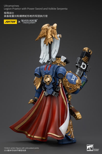 Legion Praetor with Power Sword and Volkite Serpenta Ultramarines Joy Toy