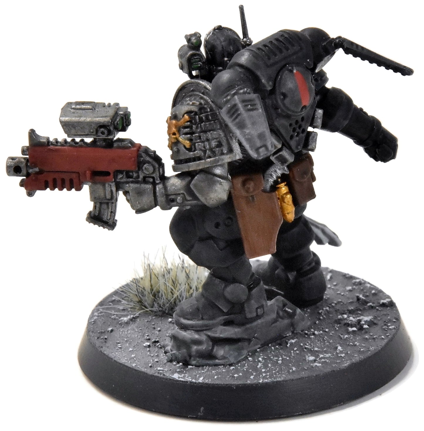 DEATHWATCH Lieutenant In Phobos Armor #1 WELL PAINTED Warhammer 40K