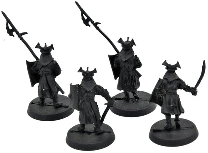 MIDDLE-EARTH 4 Easterling Warriors #1 METAL LOTR Easterlings