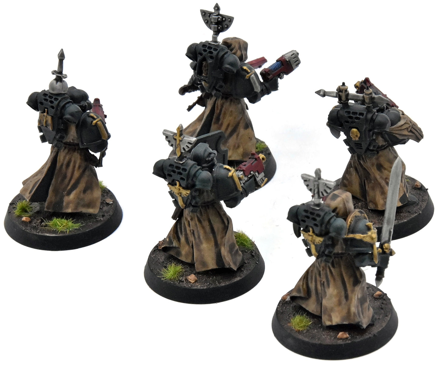 DARK ANGELS 5 Company Veterans #1 WELL PAINTED Warhammer 40K