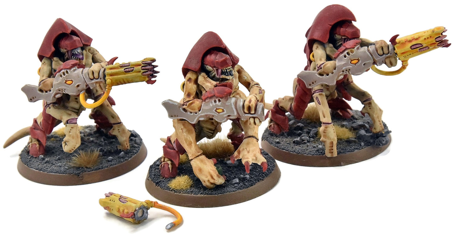 TYRANIDS 3 Hive Guards #1 Warhammer 40K WELL PAINTED