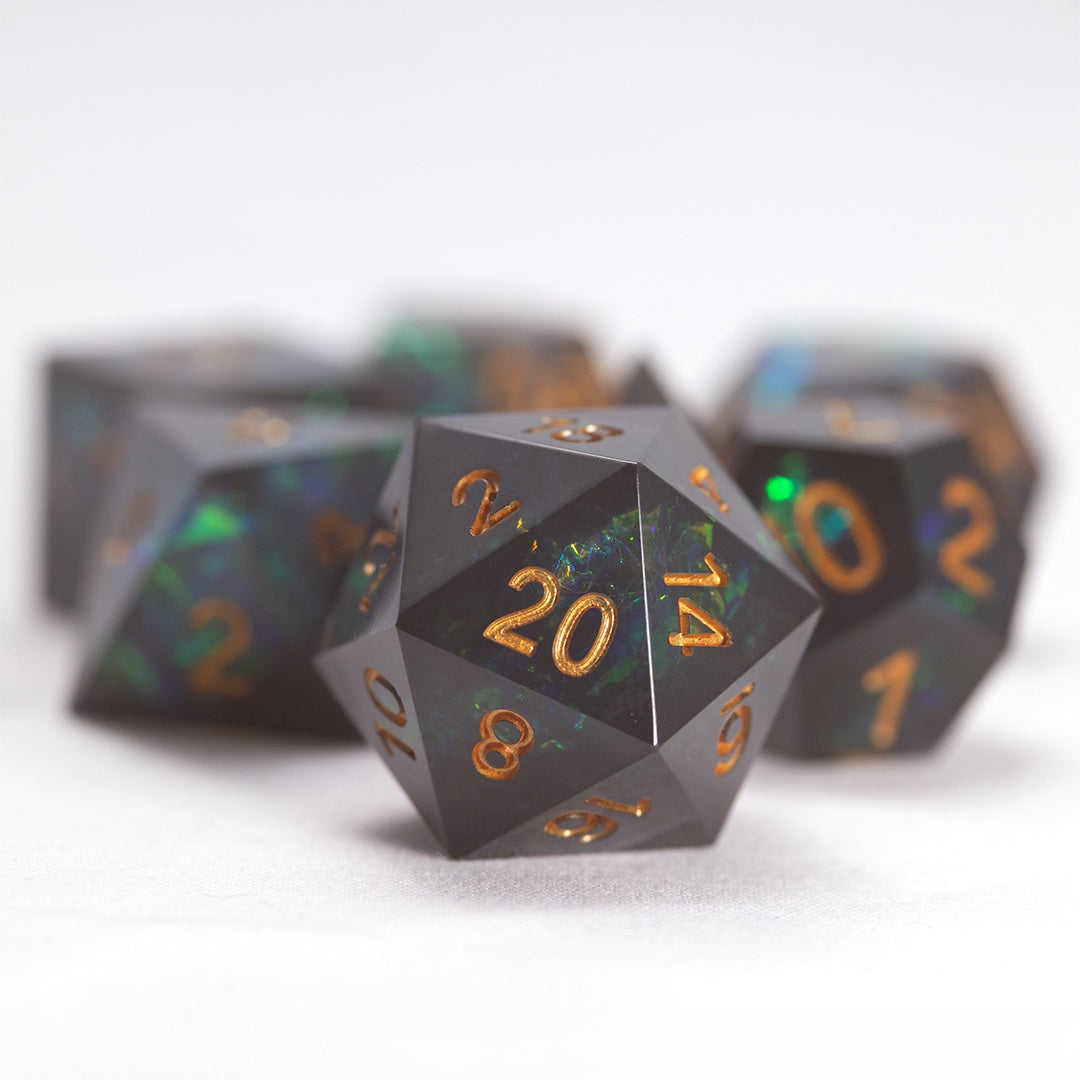 Sirius Dice Sharp-edged Night Fairy 7-die Set