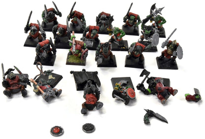 ORCS & GOBLINS 20 Orcs Warriors BOYS BOYZ #5 Warhammer Fantasy
