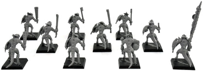 LIZARDMEN 10 Saurus Warriors #4 Warhammer Fantasy