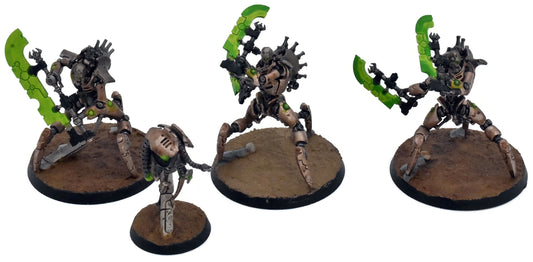 NECRONS 3 Skorpekh Destroyers #1 WELL PAINTED Warhammer 40K 4469