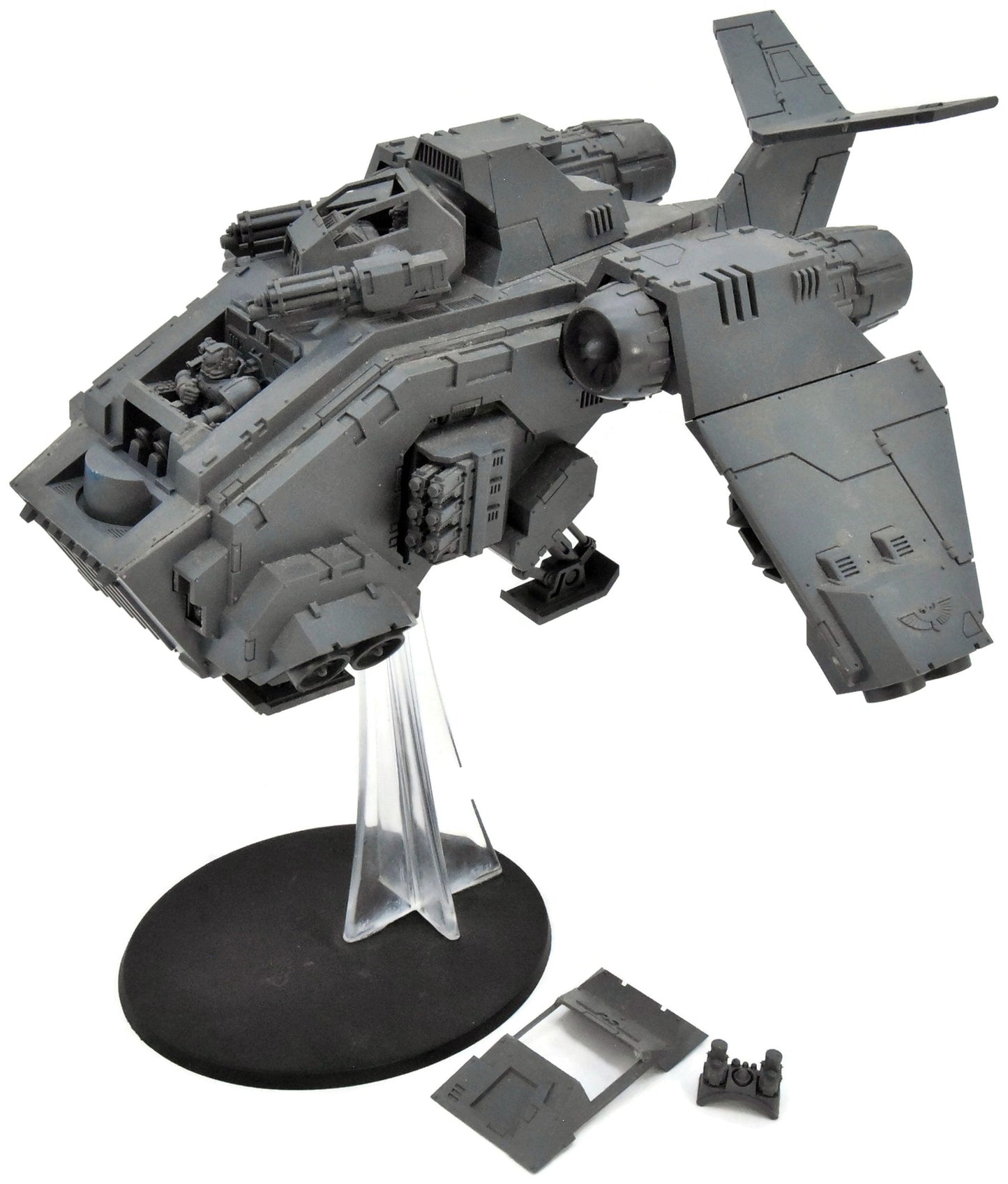 SPACE MARINES Stormraven Gunship #2 Warhammer 40K No acrylic windshield