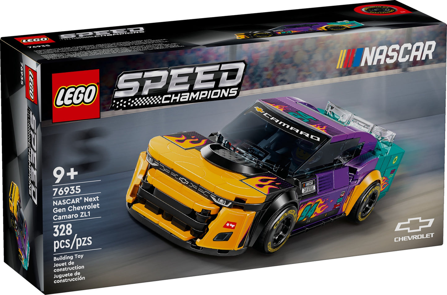 LEGO NASCAR® Next Gen Chevrolet Camaro ZL1 (76935)