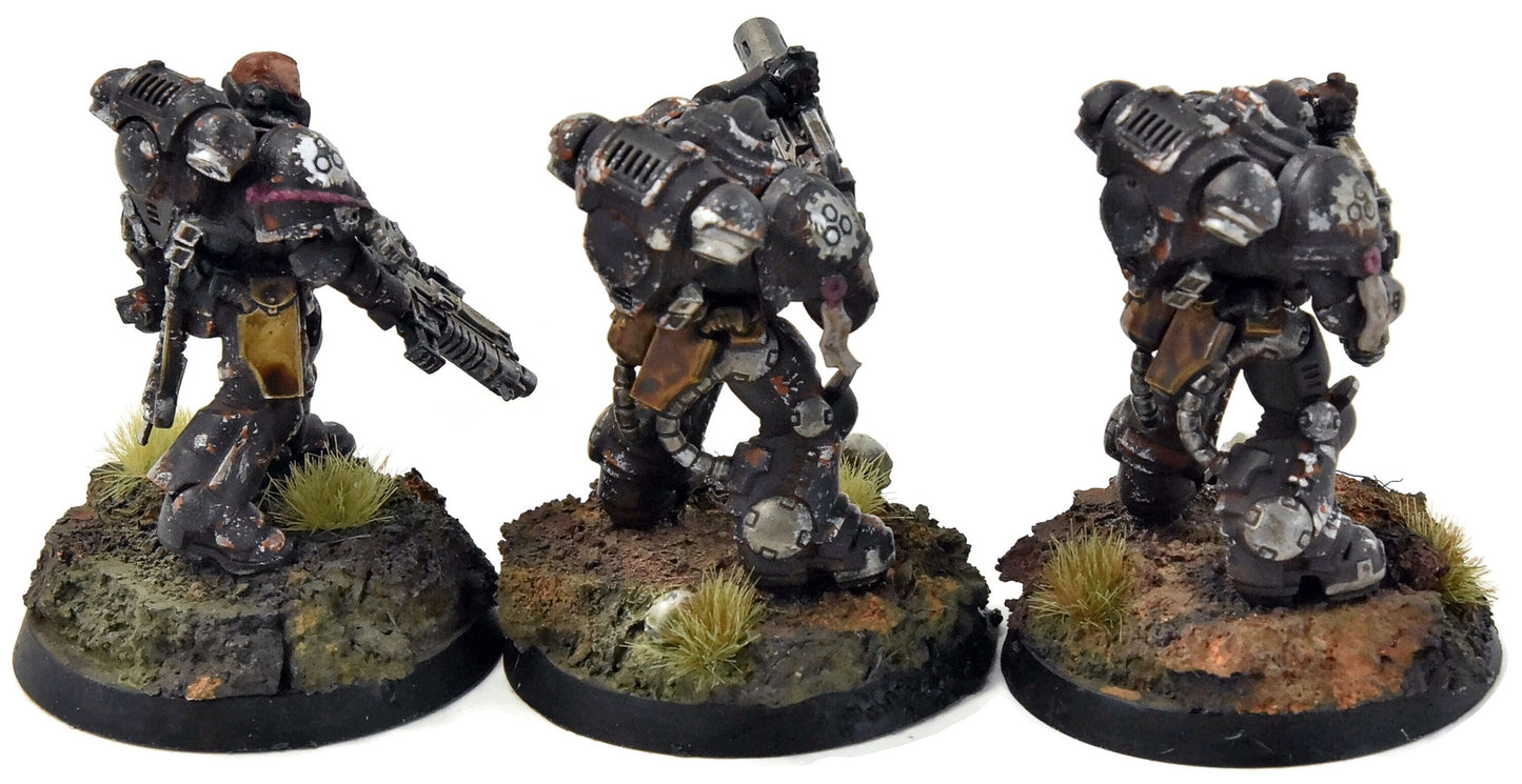 SPACE MARINES 3 Primaris Eradicators #3 PRO PAINTED Warhammer 40K iron hands