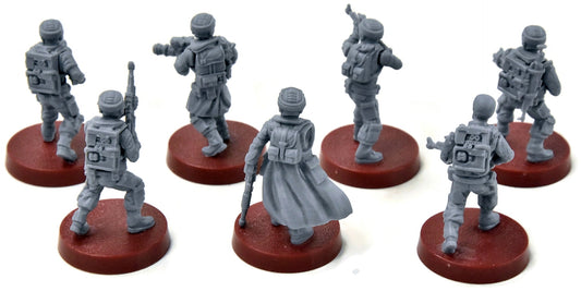 STAR WARS LEGION 7 Rebel Troopers #1