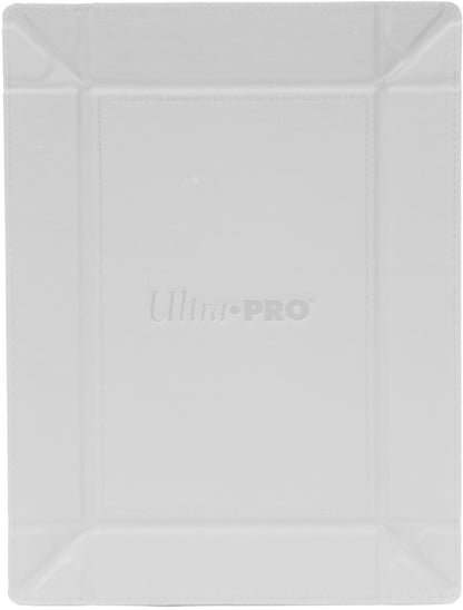 Ultra Pro Dice Foldable Rolling Tray Magnetic Vivid White