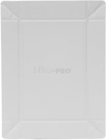 Ultra Pro Dice Foldable Rolling Tray Magnetic Vivid White