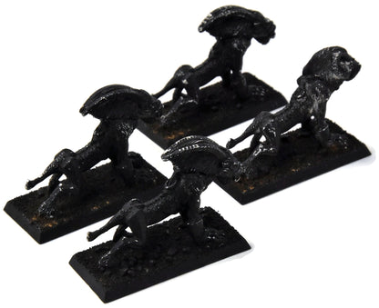 CHAOS DAEMONS 4 Mordheim Warhounds #2 METAL Warhammer Fantasy