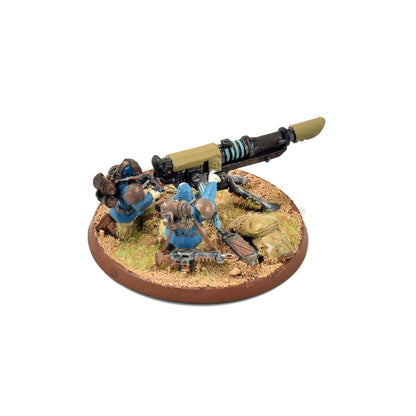 RENEGADE MILITIA Lascannon Team #3 WELL PAINTED 40K