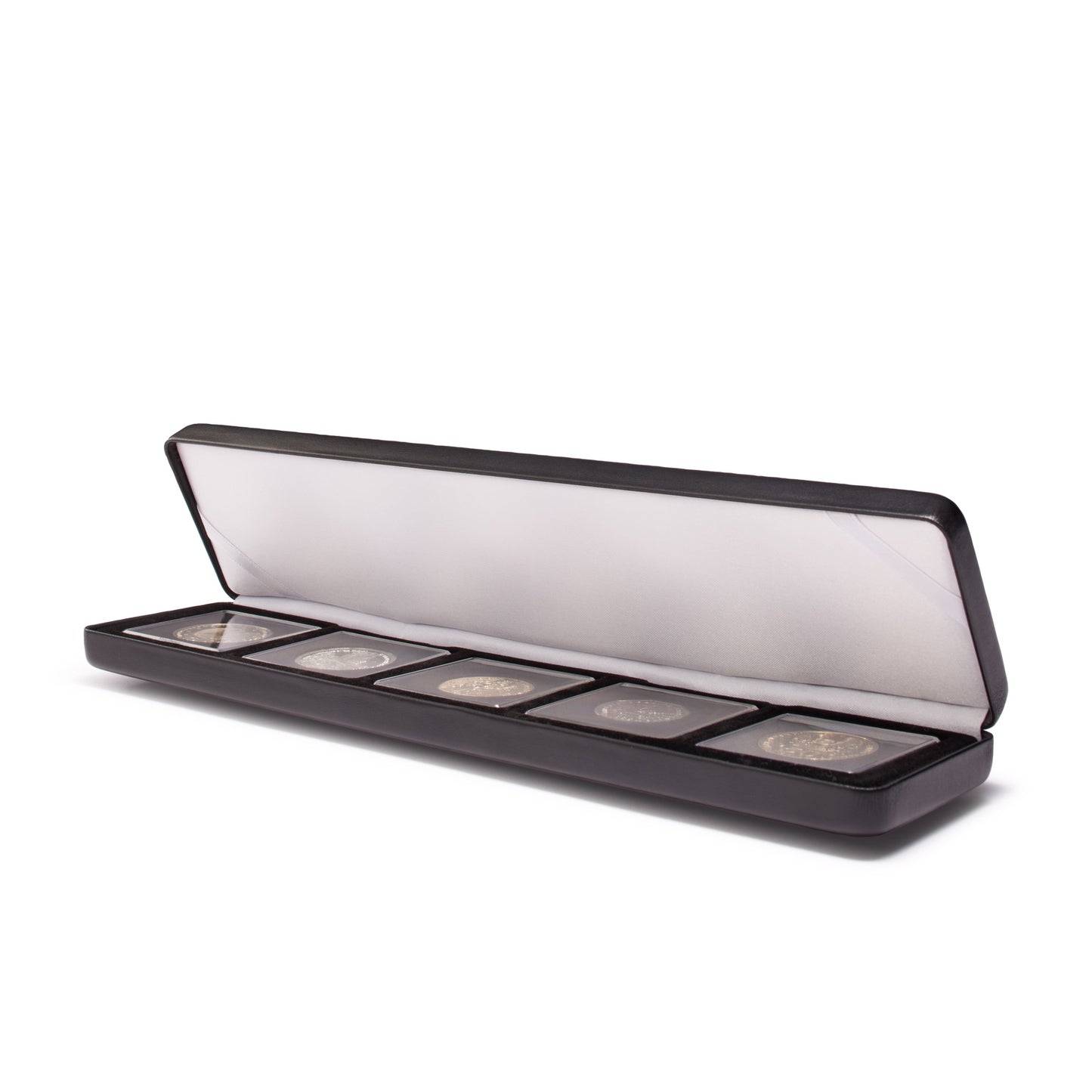 Single Coin Box Nobile For 5 Quadrum 50X50 MM Black