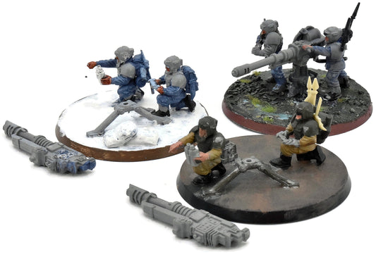 ASTRA MILITARUM 3 Cadian Heavy Weapons Squad #2 Warhammer 40K