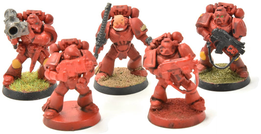 BLOOD ANGELS 5 Tactical Marines #1 Warhammer 40K