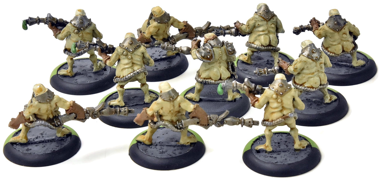 WARMACHINE 10 Bile Thralls #1 METAL CRYX