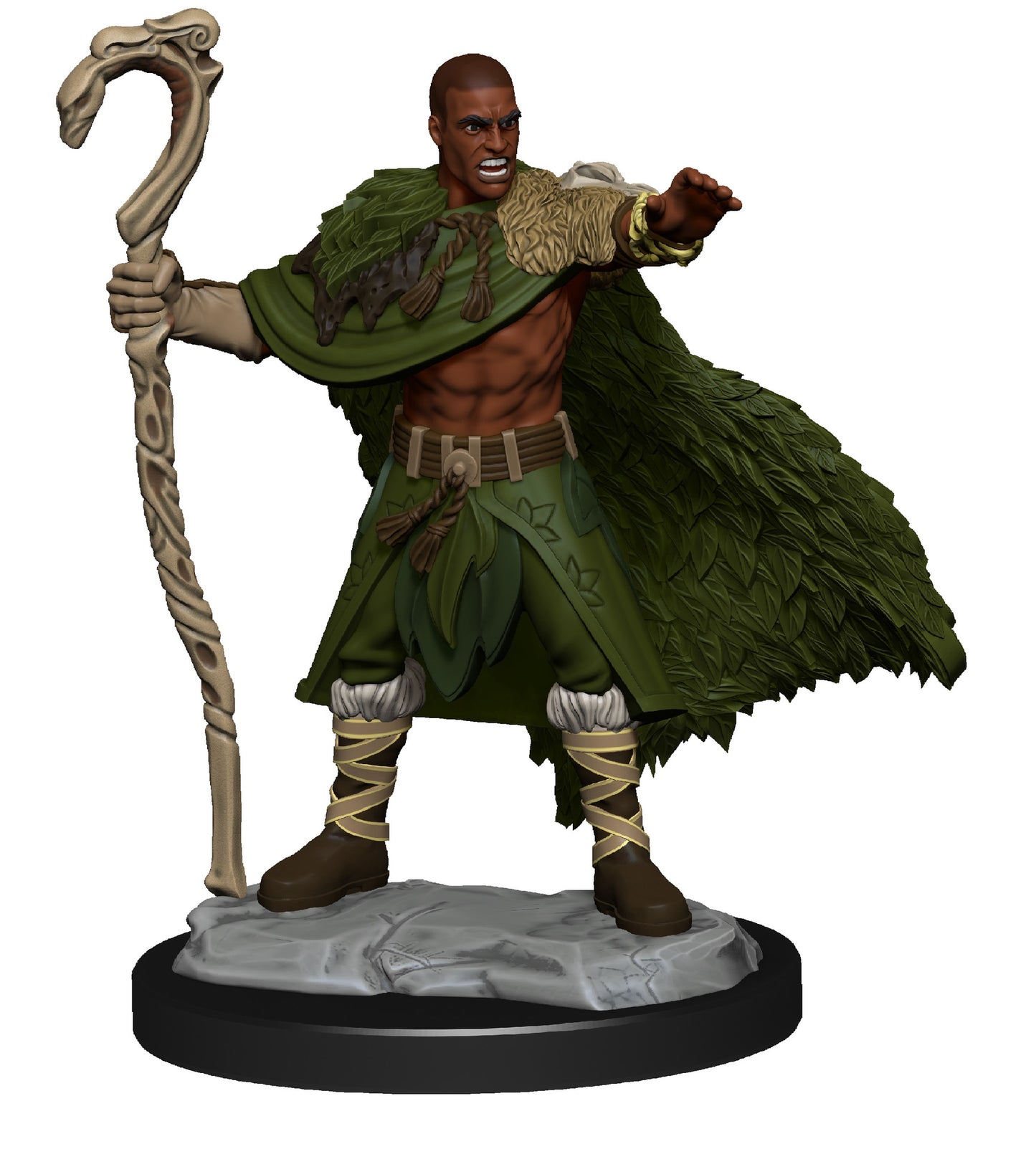 D&D Unpainted Minis Wv14 Human Druid Male