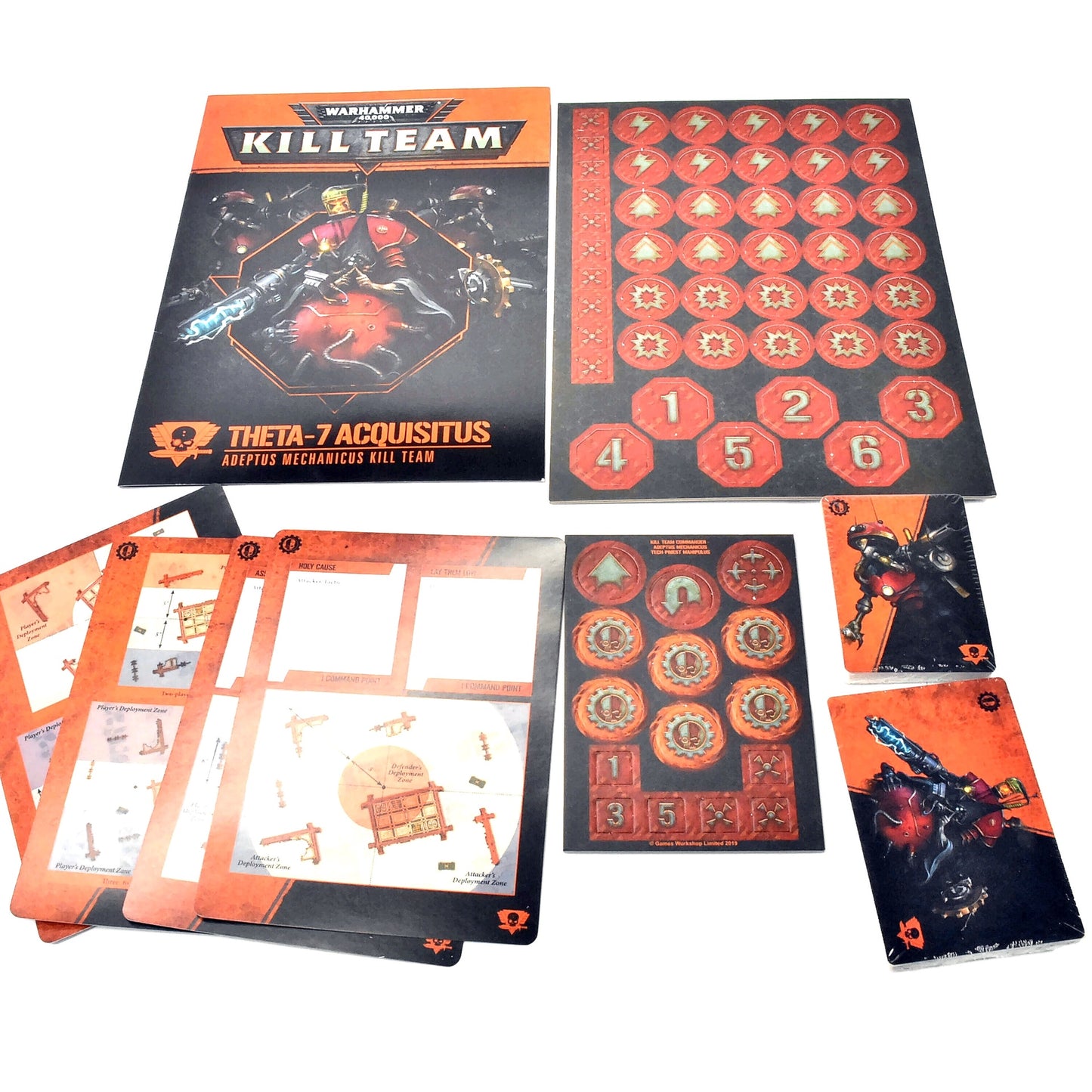 KILL TEAM Accessories and Cards #1 Theta-7 Acquisitus