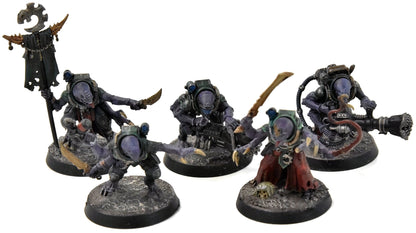 GENESTEALER CULTS 5 Acolyte Hybrids #2 WELL PAINTED Warhammer 40K