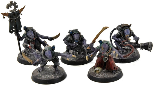 GENESTEALER CULTS 5 Acolyte Hybrids #2 WELL PAINTED Warhammer 40K