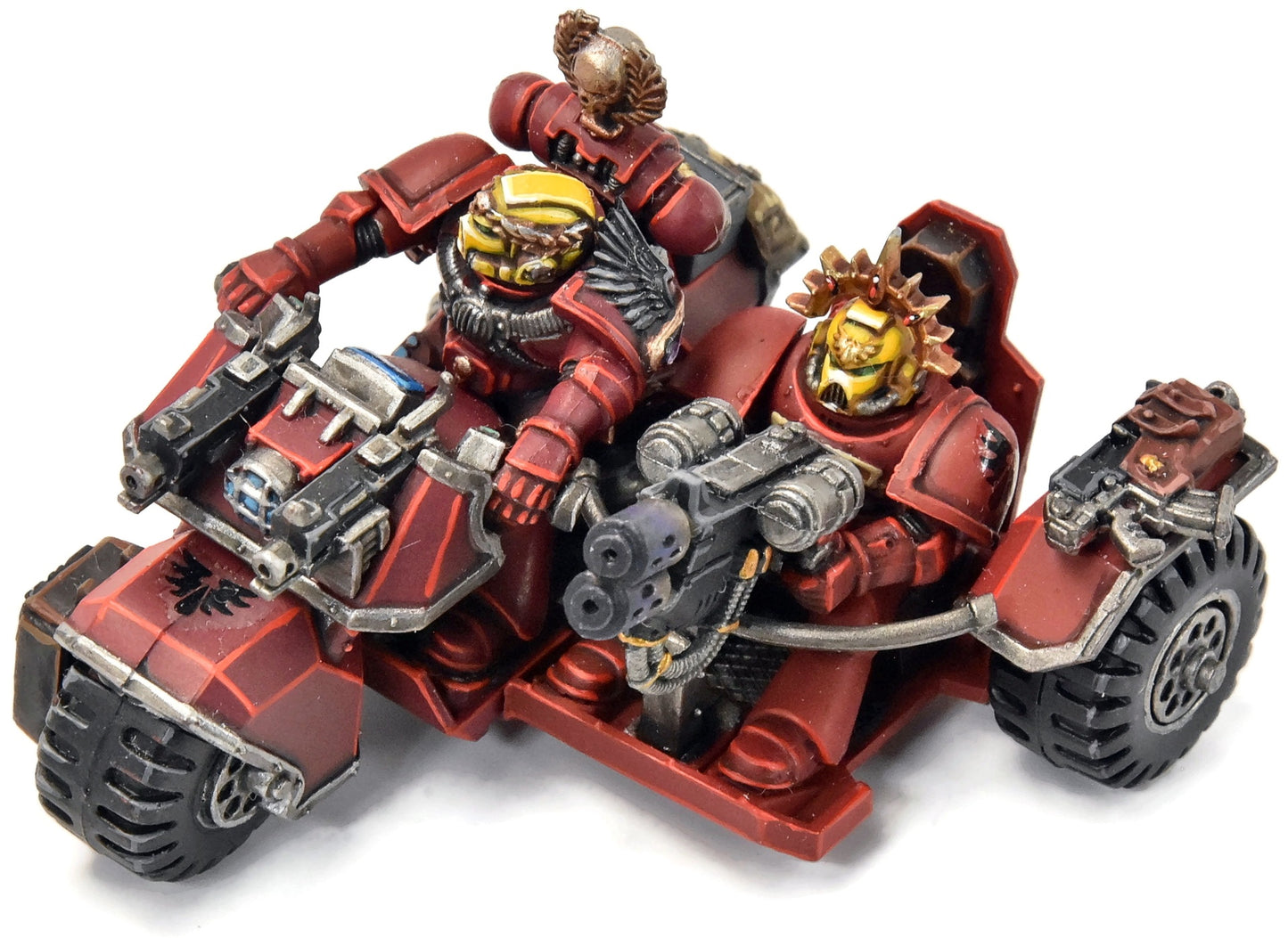 BLOOD ANGELS Attack bike #6 WELL PAINTED Warhammer 40K