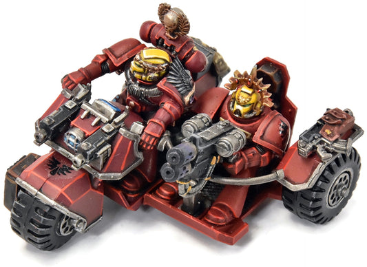BLOOD ANGELS Attack bike #6 WELL PAINTED Warhammer 40K