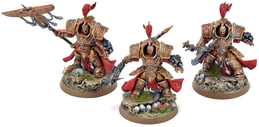 ADEPTUS CUSTODES 2 Allarus Custodians And Vexilus Praetor #3 PRO PAINTED 40K