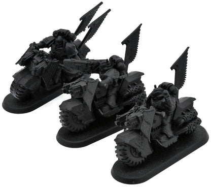 DARK ANGELS 3 Ravenwing Bike Squadron #8 Warhammer 40K