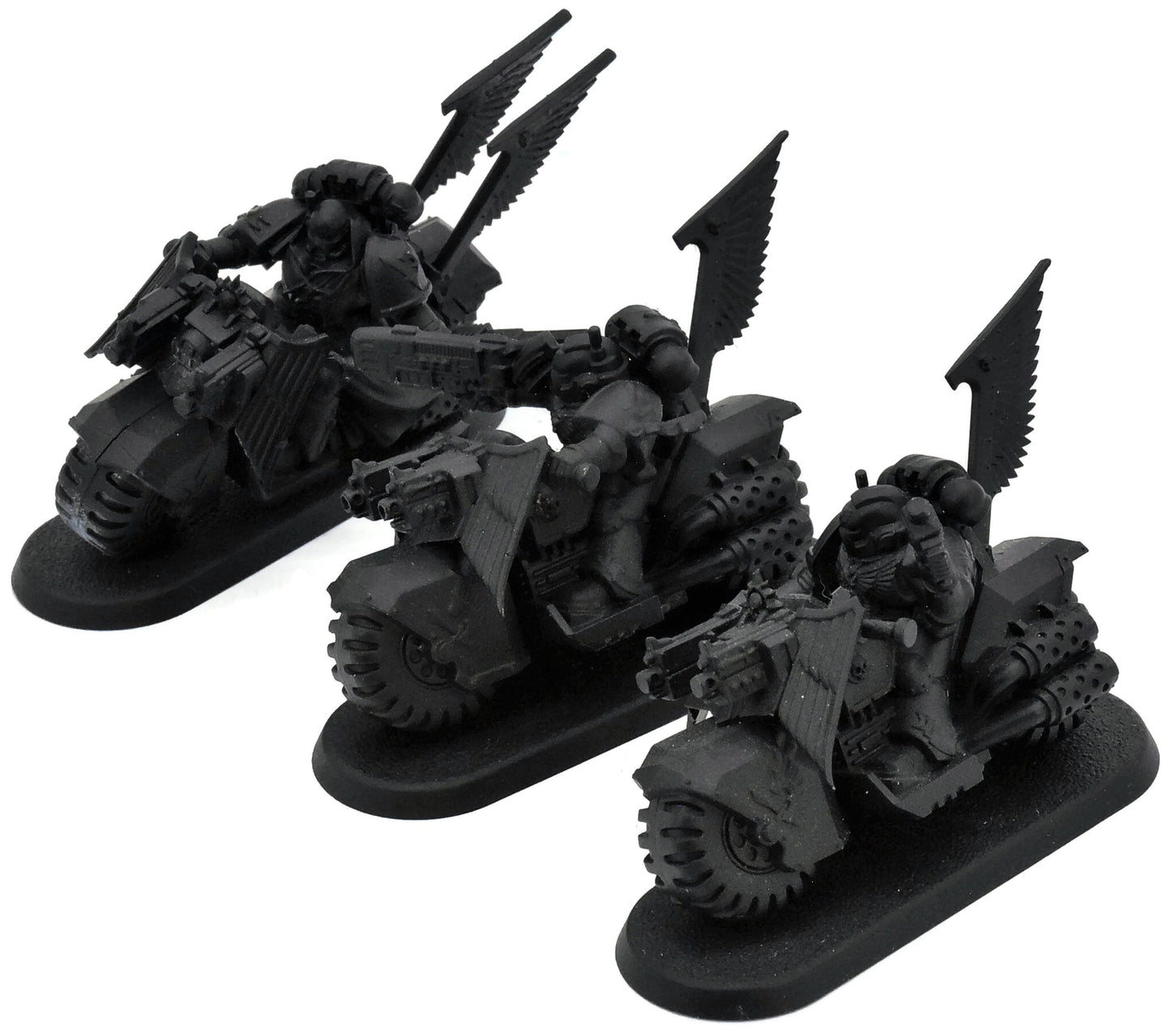 DARK ANGELS 3 Ravenwing Bike Squadron #8 Warhammer 40K