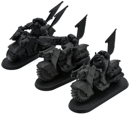 DARK ANGELS 3 Ravenwing Bike Squadron #8 Warhammer 40K
