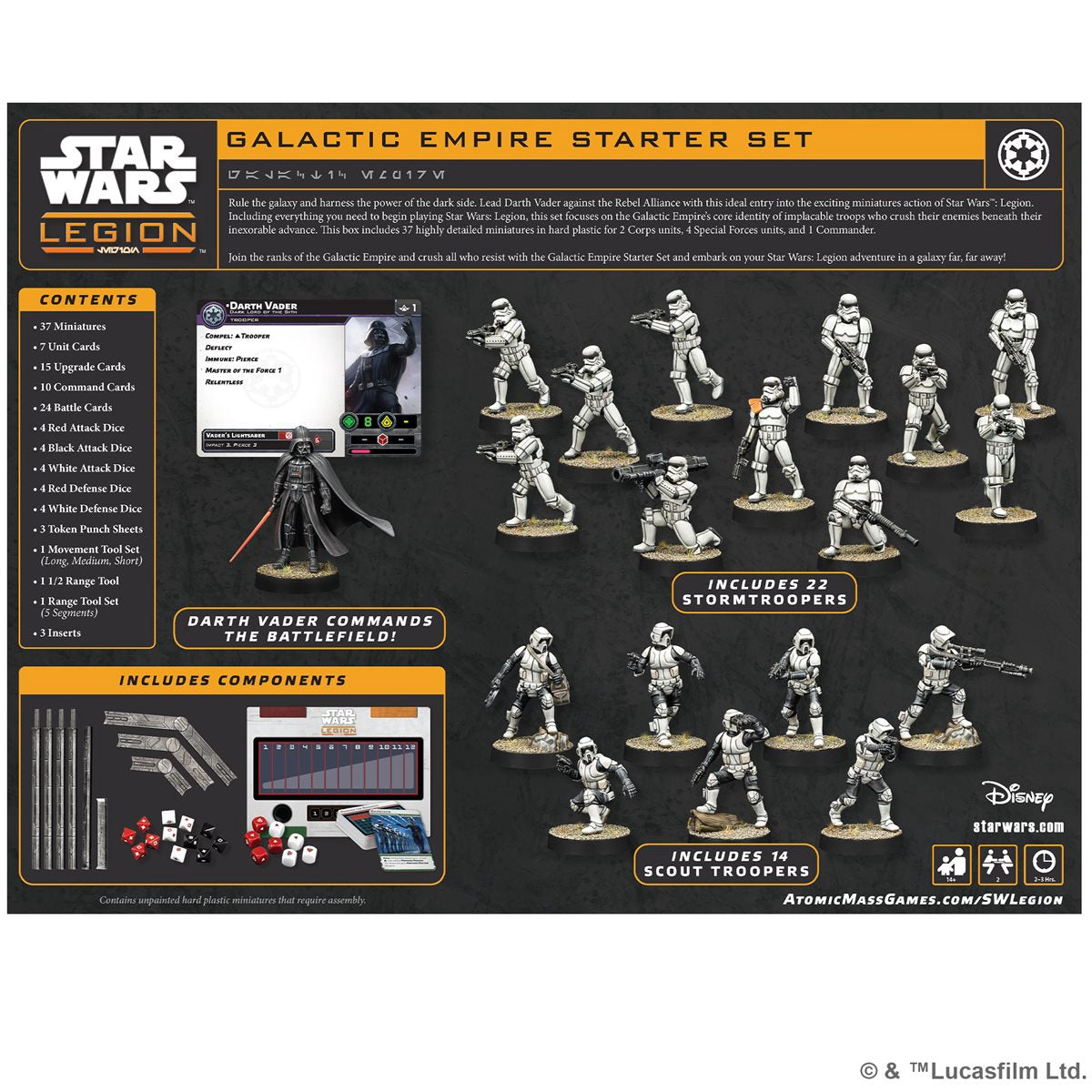 Star Wars: Legion: Galactic Empire Starter Set (ML)