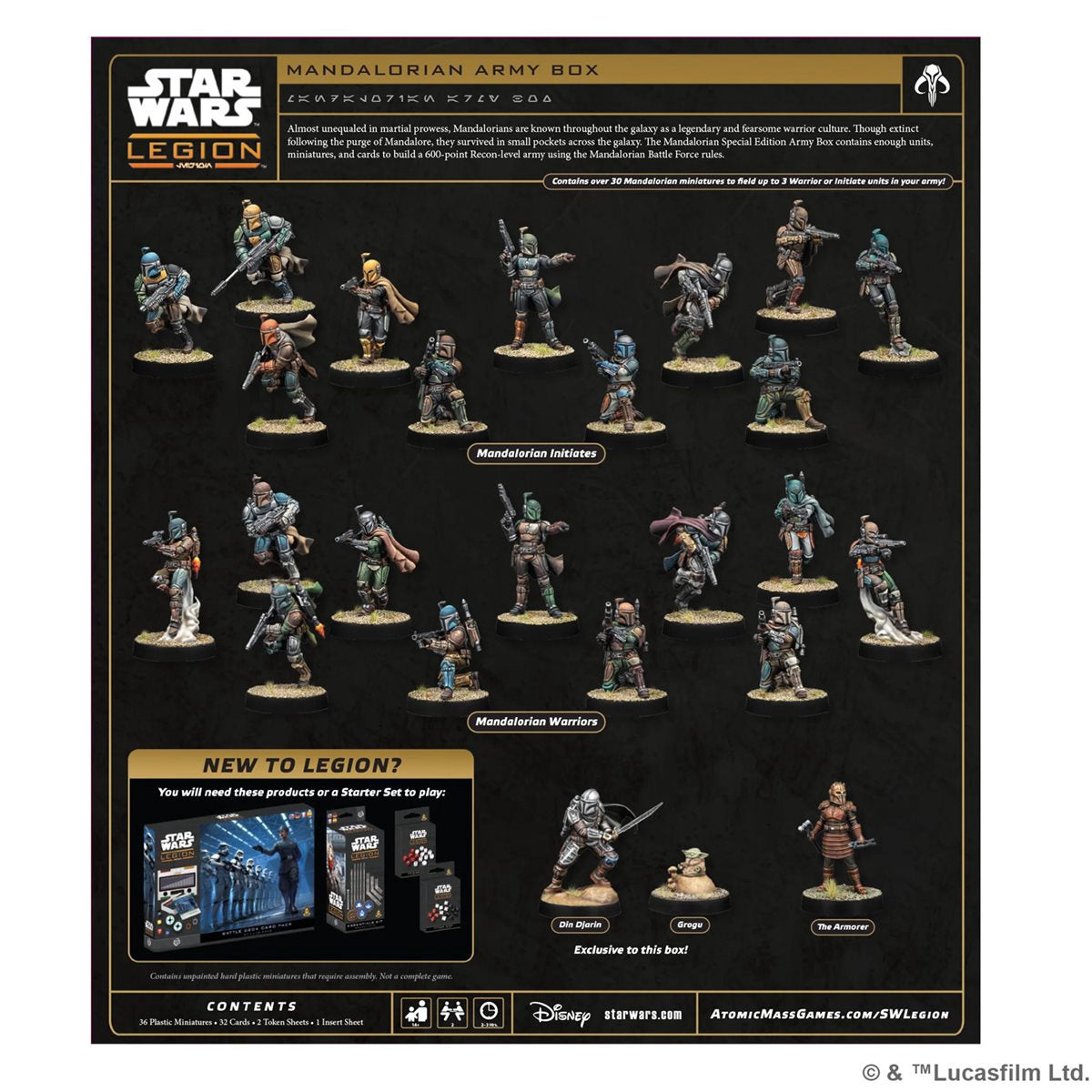Star Wars: Legion - Mandalorian Special Edition Army Box