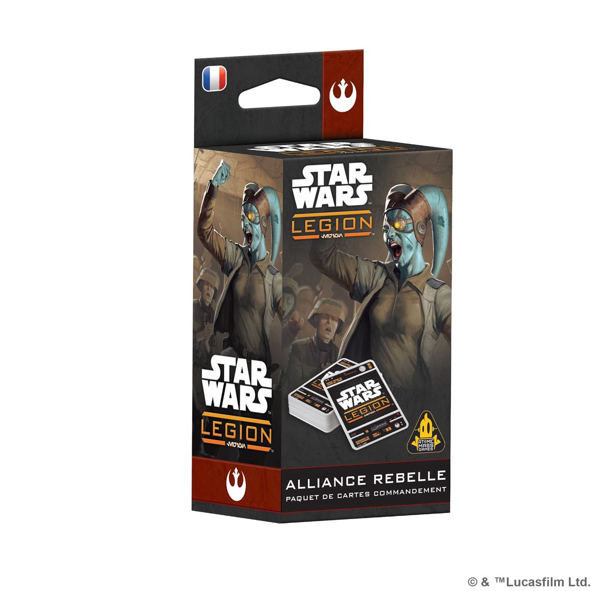 Star Wars: Legion: Paquet de Cartes Commandement: Alliance Rebelle (FR) $