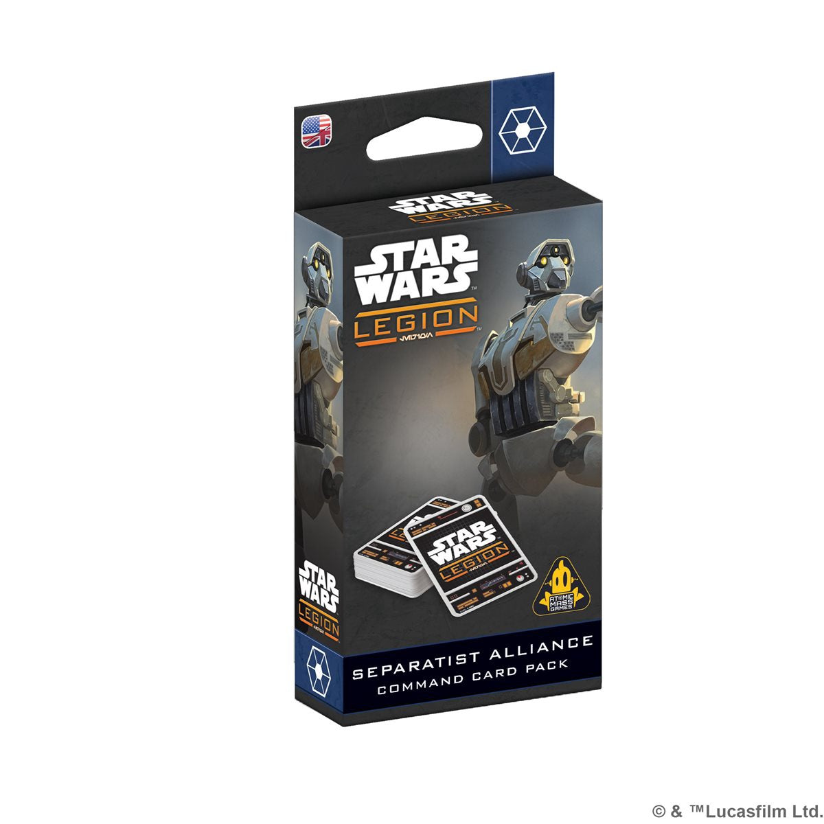 Star Wars: Legion: Separatist Alliance Command Card Pack (EN)