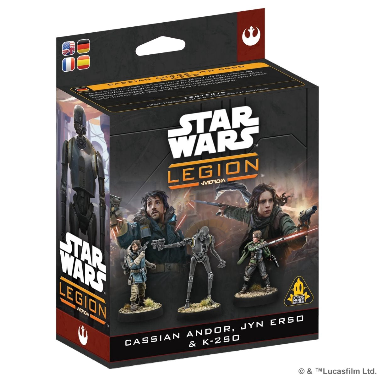 Star Wars: Legion: Cassion Andor, Jyn Erso & K-2SO (ML)