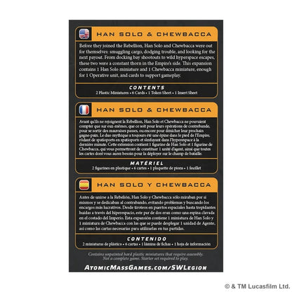 Star Wars: Legion: Han Solo & Chewbacca - Character Pack (ML)