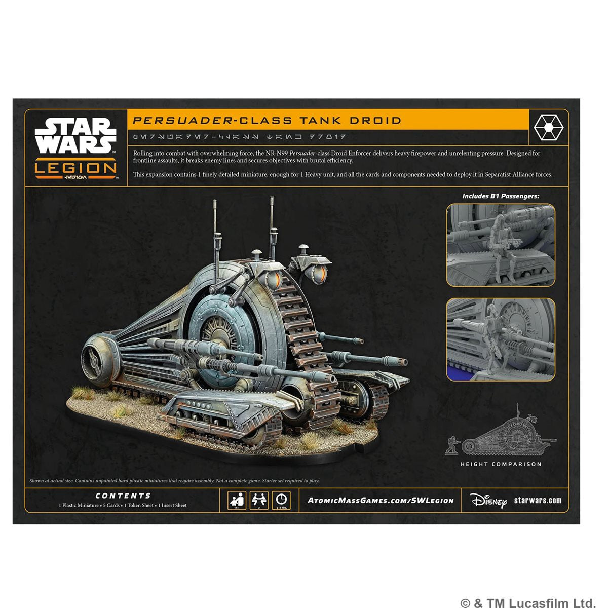 Star Wars: Legion: NR-N99 Persuader Droid (ML)