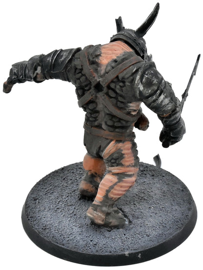 LOTR Mordor Troll #2 Middle Earth Strategy Battle Game WELL PAINTED