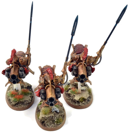 ADEPTUS CUSTODES 3 Dawneagles Jetbikes #1 PRO PAINTED Warhammer 40K