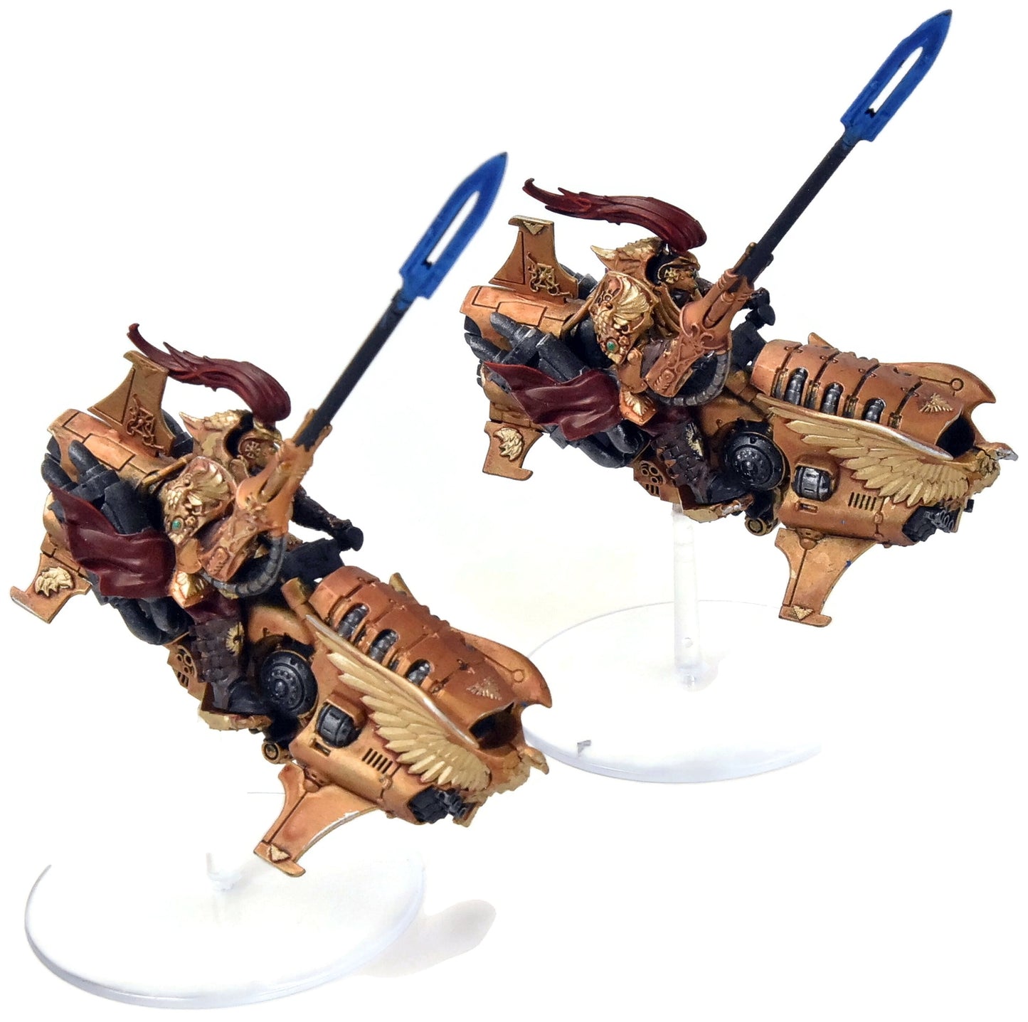 ADEPTUS CUSTODES 2 Vertus Praetors #3 WELL PAINTED Warhammer 40K