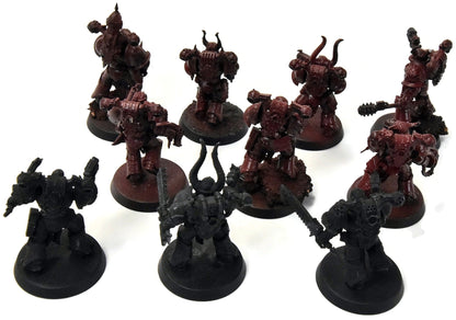 CHAOS SPACE MARINES 10 Chaos Space Marines #2 Warhammer 40K