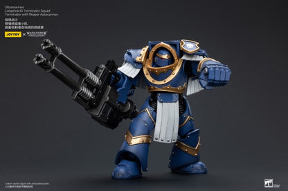 Cataphractii Terminator Squad Terminator with Reaper Autocannon Ultramarines