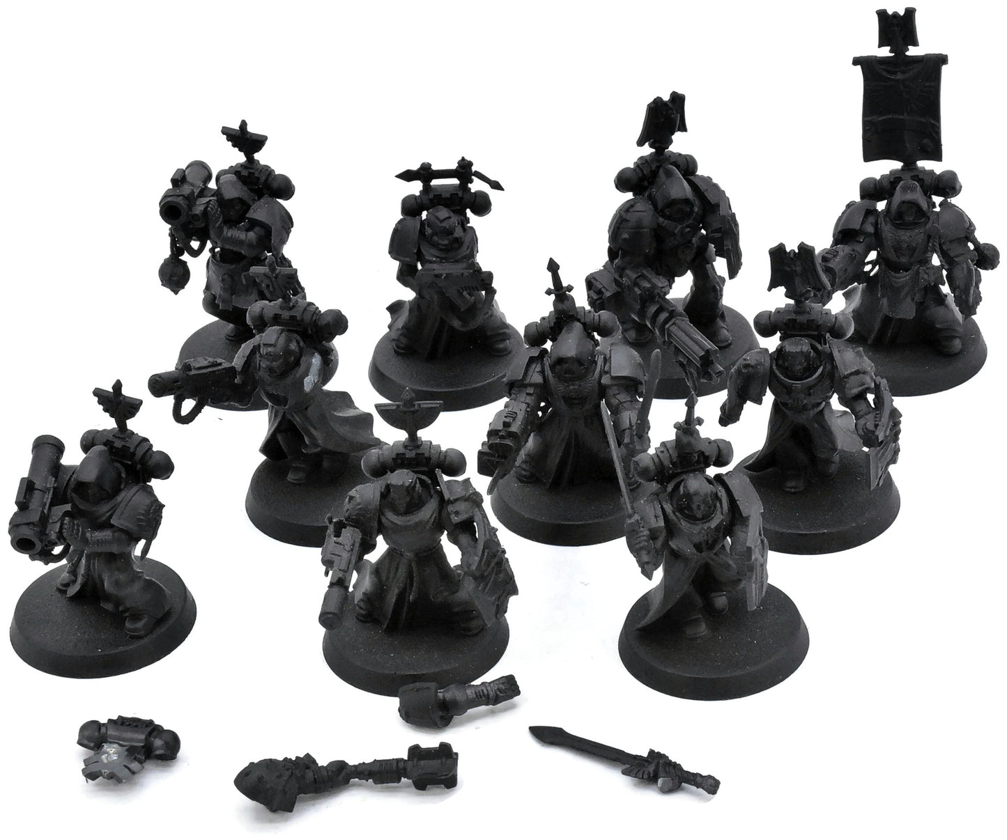 SPACE MARINES 10 Tactical Veterans #1 Warhammer 40K Fallen Company veterans