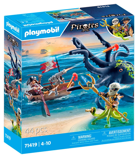 Pirate Avec Pieuvre Géante (71419)