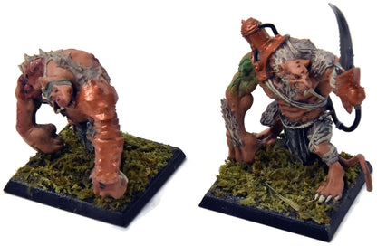 SKAVEN 2 Rat Ogres #8 island of blood Warhammer Fantasy
