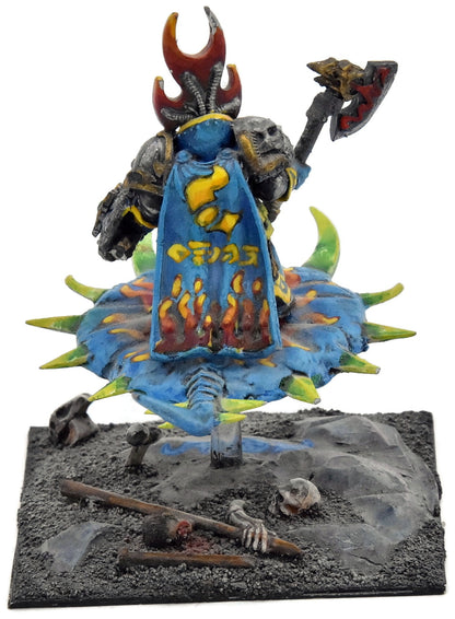 TZEENTCH Sorcerer on Disc of Tzeentch #1 METAL Converted Fantasy