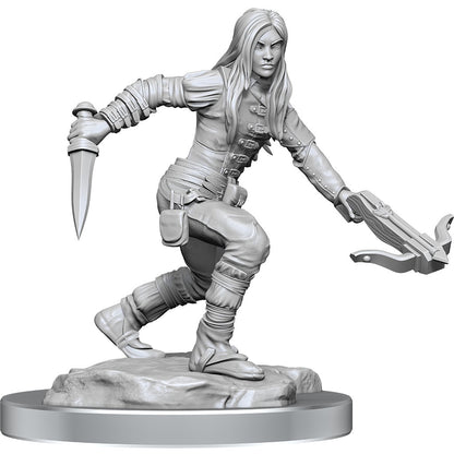 D&D Unpainted Minis Wv17 Half-elf Rogue Female